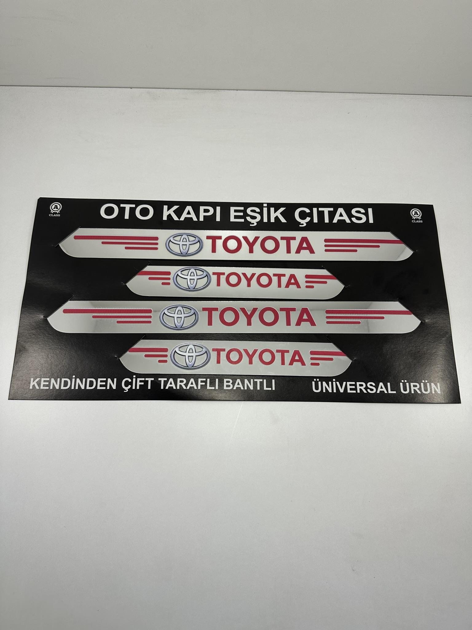 Toyota%20Oto%20Kapı%20Eşik%20Çıtası%204’lü%20Takım%20Aynalı%20Pleksi