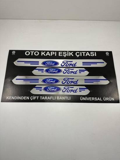 Ford Oto Kapı Eşik Çıtası 4’lü Takım Aynalı Pleksi