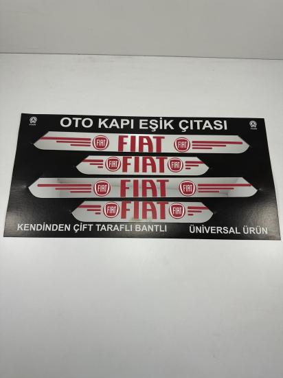 Fiat Oto Kapı Eşik Çıtası 4’lü Takım Aynalı Pleksi