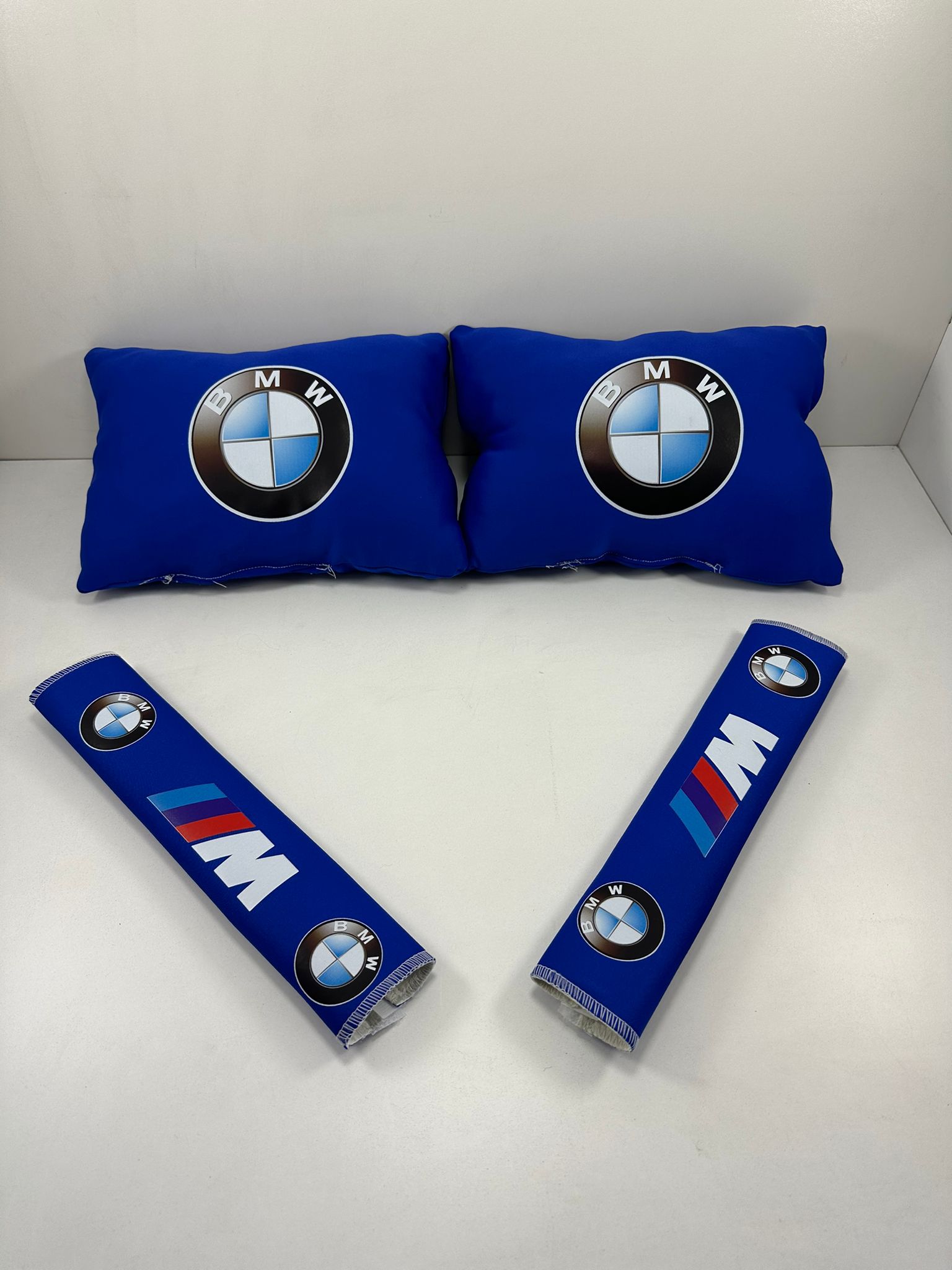 Bmw%20Boyun%20Yastığı%20Emniyet%20Kemer%20Pedi%20Mavi%20Bmw